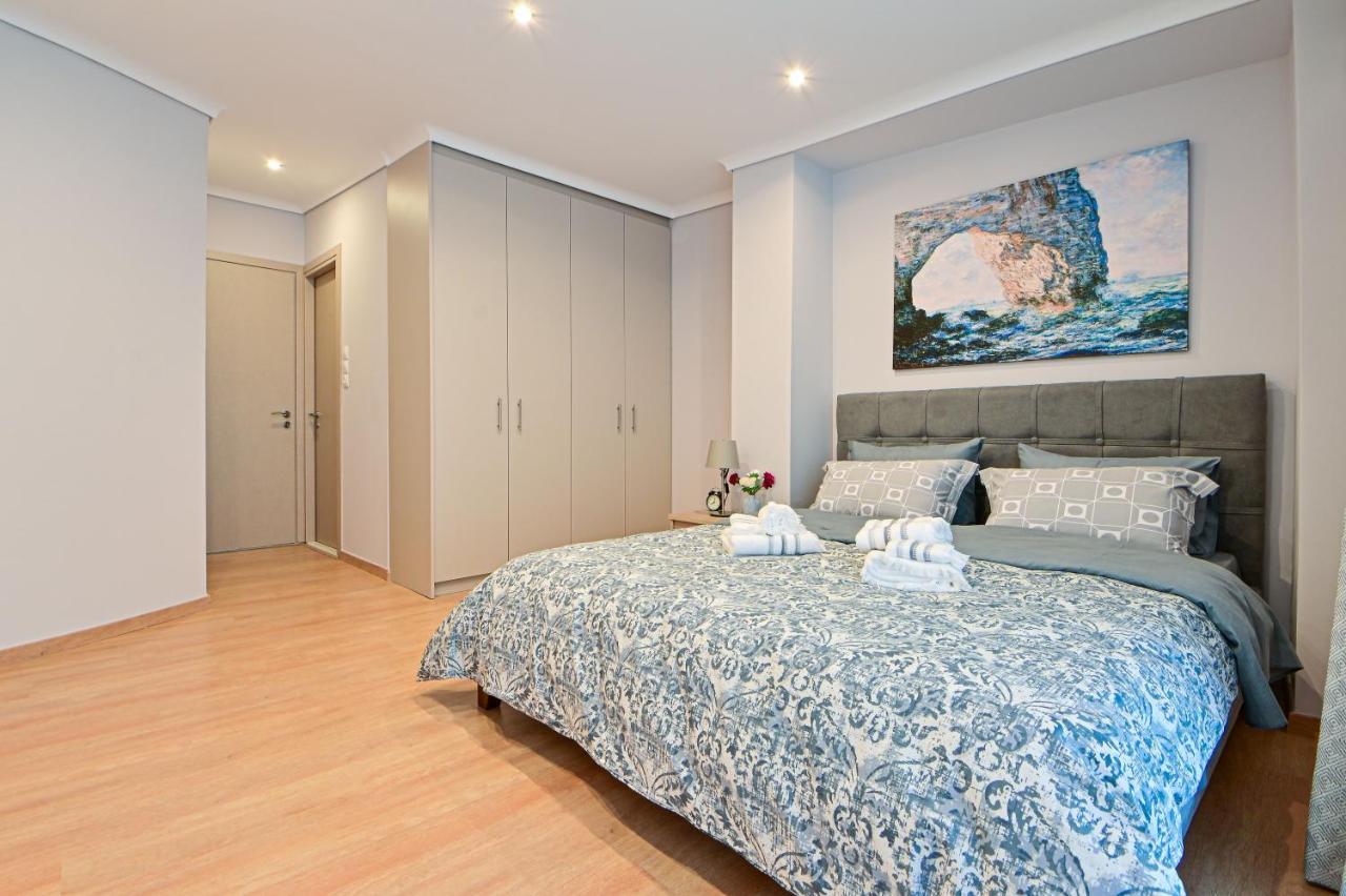 Charming Apartment With A Sea View Terrace Piraeus Ngoại thất bức ảnh